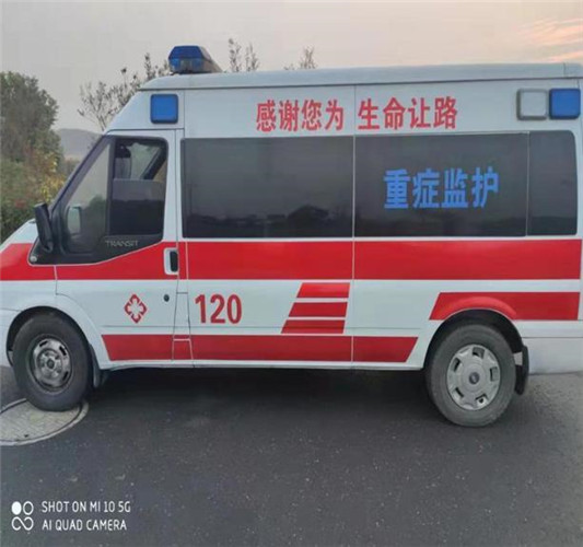 杭州救护车出租服务案例3